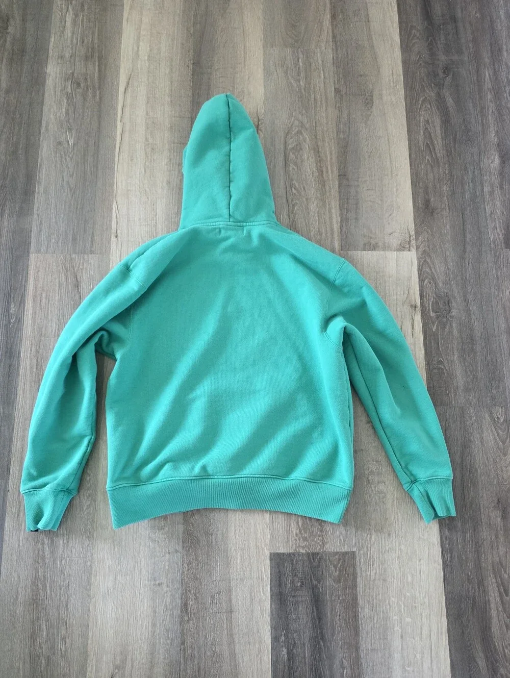 Air Jordan Men's Teal Hoodie Sweatshirt Size L